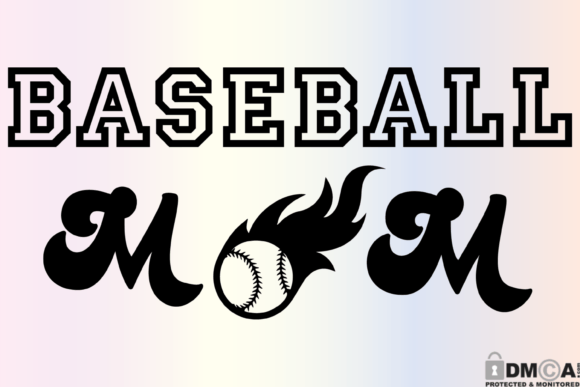 Baseball Mom SVG PNG: Elevating Sports-Themed Blog Graphics and Print Templates