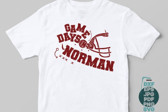 Game Days in Norman: A Crafted Graphic for Local Business Branding