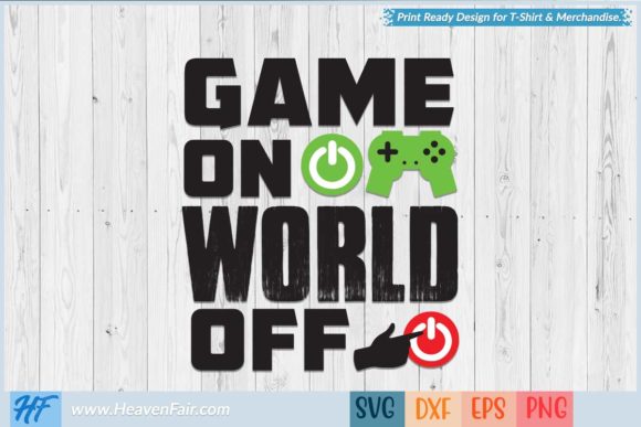 Game on World off: A Fresh Graphic Design Asset for Dynamic Branding and Marketing