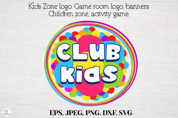Kids Zone Logo 20 for Graphics & Crafts Projects