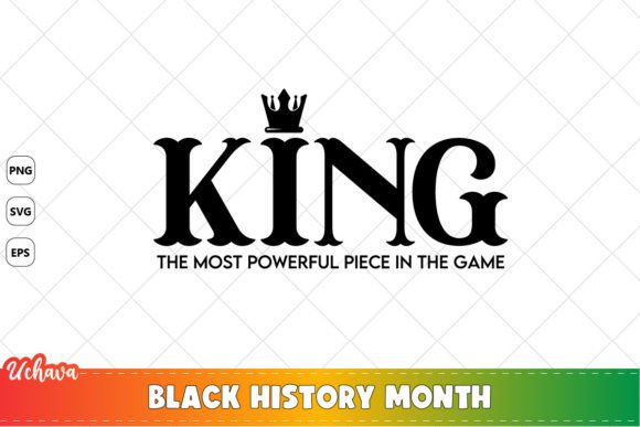 King the Most Powerful Piece in the Game: A Bold Graphic for Local Branding and Packaging