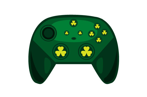 Shamrock Video Game Controller: A Saint Patrick’s Day Craft Must-Have
