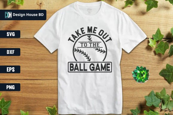 Take Me Out to the Ball Game SVG & PNG: A Crafts-Friendly Graphic for Seasonal Merch